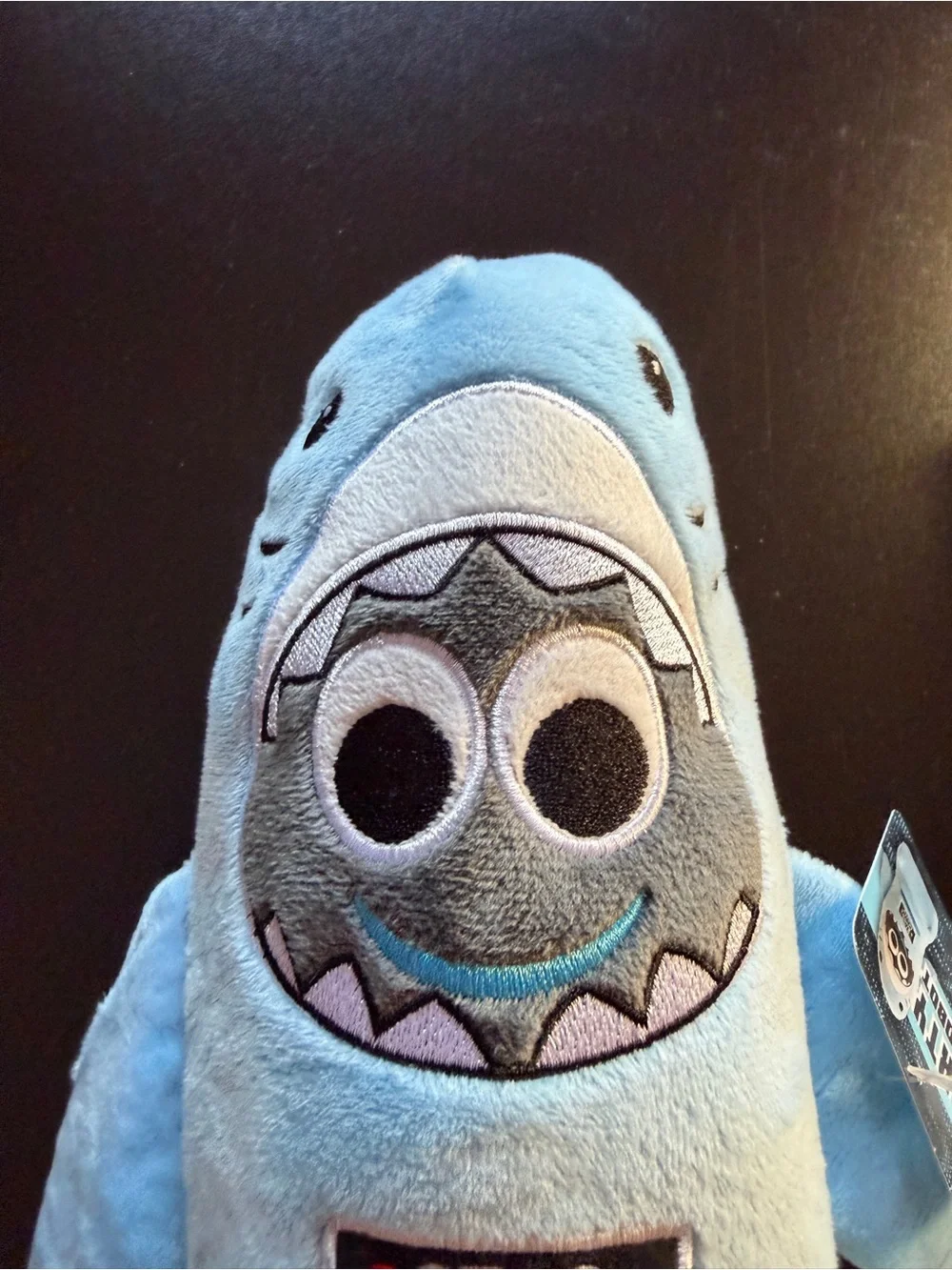 Plush Marty Robot Summer Shark Hat Stop & Shop 12
